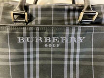 Burberry Golf バーバリー ゴルフ チェック ボストンバッグ ショルダーバッグ ファッション 小物 鞄 バッグ 生活雑貨 雑貨【0516.2】_画像2