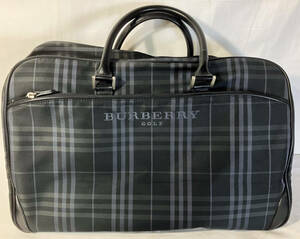 Burberry Golf Burberry Golf проверка сумка "Boston bag" сумка на плечо модные аксессуары сумка сумка хозяйственные товары смешанные товары [0516.2]