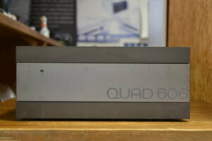 ジャンク品 QUAD クォード ステレオパワーアンプ 606