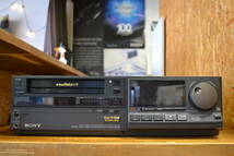 ジャンク品 SONY ソニー ビデオカセットレコーダー Betamax SL-HF3000 #1_画像1