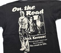 Bootleggers (ブートレガーズ) クルーネックTシャツ “On the Road by Jack Kerouac” size M / フリーホイーラーズ / ジャックケルアック_画像5