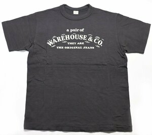 Warehouse (ウエアハウス) Lot 4601 LTD / WAREHOUSE&CO. 札幌店オープン記念モデル クルーネックTシャツ 極美品 スミクロ size M