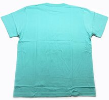 BO'S GLAD RAGS (ボーズグラッドラグス) クルーネックTシャツ “GRATEFUL DOUGHNUT” 未使用品 ターコイズ size L / バーンストーマーズ_画像2