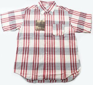 Workers K&T H MFG Co (ワーカーズ) Short Sleeve BD Shirt - Madras Check / 半袖ボタンダウンシャツ 未使用品 マドラスチェック size 16