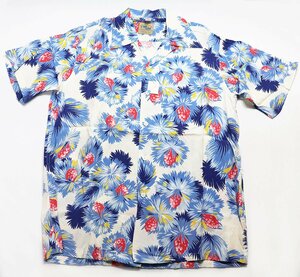 Kona Bay Hawaii (コナベイ ハワイ) Aloha Shirt - Sinatra Model - / アロハシャツ シナトラモデル 未使用品 size M /フランク・シナトラ