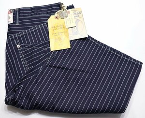 SugarCane (シュガーケーン) 9oz WABASH STRIPE ZIP FLY SHORTS / ウォバッシュストライプ ジップフライショーツ sc51443 未使用品 w34