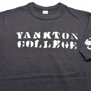 Warehouse (ウエアハウス) Lot 4601 / YANKTON クルーネック Tシャツ スミクロ size Mの画像3