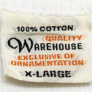 Warehouse (ウエアハウス) Lot 4601 - POCKET TEE / ポケットTシャツ 無地 美品 オフ size XLの画像5