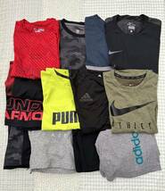 ☆ 子供服　男の子　NIKE　PUMA　adidas　UNDER ARMOUR　UNIQLO　上下合計12点　まとめ売り　１３０ ☆_画像1