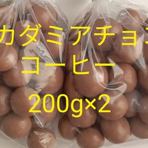 マカダミアチョコ(コーヒー)200g×2　 大人気　ナッツ　アウトレット　工場　直売　チョコ