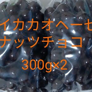 ハイカカオヘーゼルナッツチョコ(50)300g×2　アウトレット　工場直売　訳あり　特売 合計600g