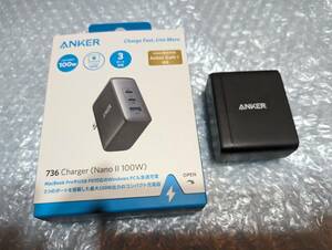 Anker 736 Charger (Nano II 100W) USB быстрое зарядное устройство якорь USB-C