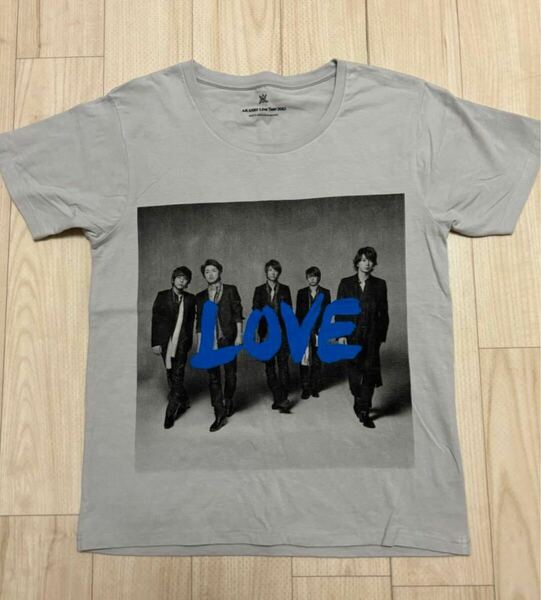 154.嵐 ツアーTシャツ.2013.LOVE