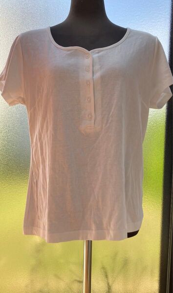 【新品】ホワイトTシャツ LL