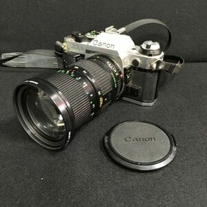 T116-S1 Canon キヤノン AE-1 一眼レフ フィルムカメラ ZOOM LENS FD 35-105mm 1:3.5 1104042