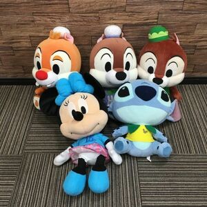 S102-S3 Tokyo Disney soft toy 5 point summarize set minnie 15 anniversary Stitch chip Dale Land si- resort 1089226