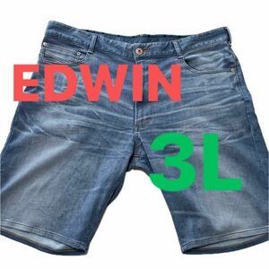 EDWIN エドウィン ER263S ストレッチ デニム ショート パンツ ジーンズ 3L