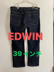 EDWIN F403 39インチ　デニム　ストレッチ　大きいサイズ　股下70cm