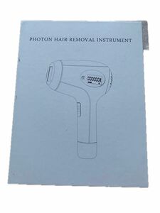 光脱毛器　PHOTON HAIR REMOVAL INSTRUMENT IPL光脱毛器 無痛脱毛 冷感脱毛器 手動照射モード