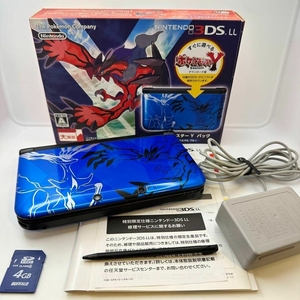  Nintendo 3DS LL Pokemon Y soft regarding not box attaching SD touch pen 