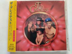  б/у CD красный * hot * Chile перец z/ The * серый тест RED HOT CHILI PEPPERS/THE GREATEST внутренний ограниченая версия с поясом оби 