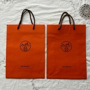 HERMES エルメス☆紙袋 ショッパー 2セット