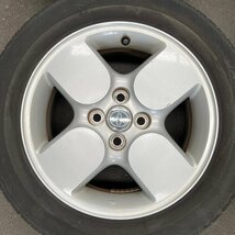 タイヤ付き純正ホイール4本セット　シエンタ　NCP81G　15×5 1/2JJ　+33　100　4穴　185/60R15　18・23年製　2・5ミリ_画像4