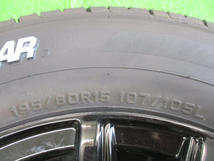 １５インチ新品セット！　195/80R15　グッドイヤー　ナスカー　6-15　6H139.7　+33　共豊　ザインSS　ハイエース　ボンゴブローニイ等_画像8