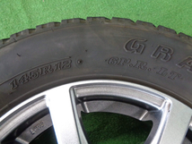 ザックJP-110　4J-12　4H100　+42　ダンロップ　グラントレック　145R12　6PR　軽トラ　軽バン　中古セット　神奈川県_画像7