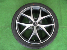 １７インチ　新品タイヤ＆中古ホイールセット♪　195/45R17　アドバンフレバ　6.5-17　5H100　+39　モデリスタ　ウイングダンサーIII_画像5