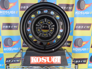 三菱　パジェロミニ純正スチール　5.5J-15　5H114.3　+46　パジェロミニ　中古ホイール　1本のみ　神奈川県