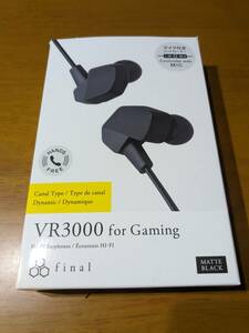 中古品　final VR3000 for gaming