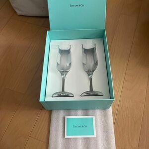 ティファニー TIFFANY Co シャンパングラス ペアグラス