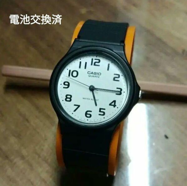 【電池交換済】CASIO カシオ MQ-24 アナログ クオーツ 腕時計