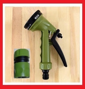 [ postage 300 jpy ] new goods hose nozzle (5 kind ) water sprinkling nozzle . connector 2 point set 