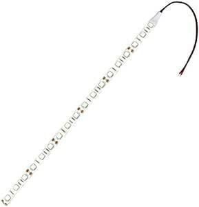 【2本入り】 LEDテープライト 12V 防水 3チップ 15cm (白ベース) 発光色：白