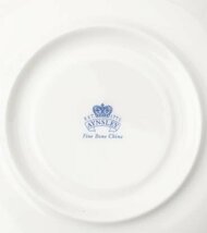 Aynsley エインズレイ　イギリス　洋食器　茶器　花柄　カップ＆ソーサー　セット　お祝い　プレゼント　ブルー b1121_画像3