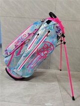 MALBON/キャディーバック ゴルフバッグ PU レザー,9型，3kg,Golf Club Bag b1227_画像5