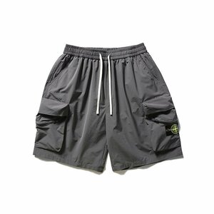 STONE ISLAND　ストンアイランド　メンズ　ショートパンツ　短パン　ポケット　速乾　薄型　M-XXL　サイズ選択可能　 b1049