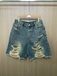 Maison Margiela マルタンマルジェラ メンズ　ショートパンツ　デニム　短パン　ジーンズ　S-XL　サイズ選択可能　MM6 b1974