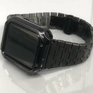 鏡面　ブラック　ステンレス　アップルウォッチバンド Apple Watch ultra ケース　カバー　38mm 40mm 41mm 42mm 44mm 45mm 49mm