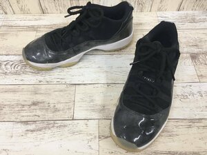 148B NIKE AIR JORDAN 11 RETRO LOW BARONS 528895-010 ナイキ エアジョーダン【中古】