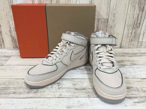 148BH NIKE AIR FORCE 1 MID ’07 LX Pearl White DZ5367-219 ナイキ【中古・美品】