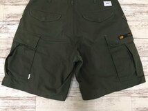 132AH WTAPS 21ss CARGO SHORTS 211BRDT-PTM05 ダブルタップス【中古】_画像6