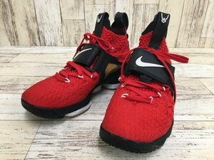 148B NIKE LEBRON 15 RED TURF AQ9194-600 ナイキ レブロン【中古】