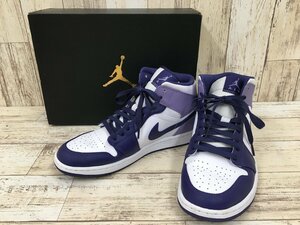 148BH NIKE AIR JORDAN 1 MID Sky J Purple DQ8426-515 ナイキ【中古】