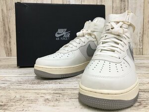 148B NIKE AIR FORCE 1 HIGH Sail and Medium Grey DM0209-100 ナイキ エアフォース【未使用】