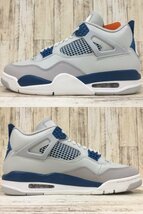 148B NIKE AIR JORDAN 4 RETRO Industrial Blue FV5029-141 ナイキ エアジョーダン【未使用】_画像3