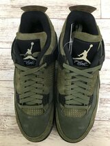 148B NIKE AIR JORDAN 4 RETRO SE CRAFT OLIVE FB9927-200 ナイキ ジョーダン 【未使用】_画像6