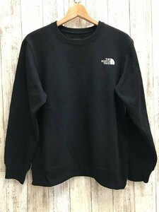 129A THE NORTH FACE SQUARE LOGO CREW NT61931 ノースフェイス ブラック【中古】